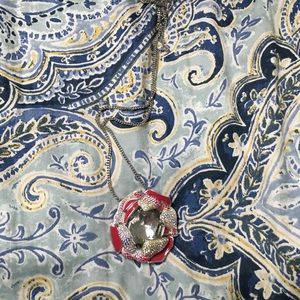 Beautiful love Swarovski necklace